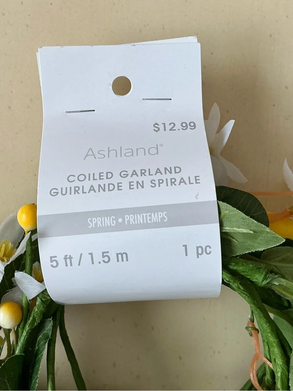 3 NWT Lemons Flowers & Leaves Garlands 🍋 🍃